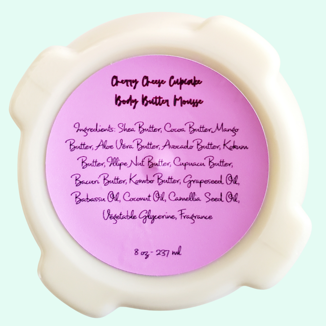Cupcake Scents-Cherry Cheese Cupcake Body Butter Mousse