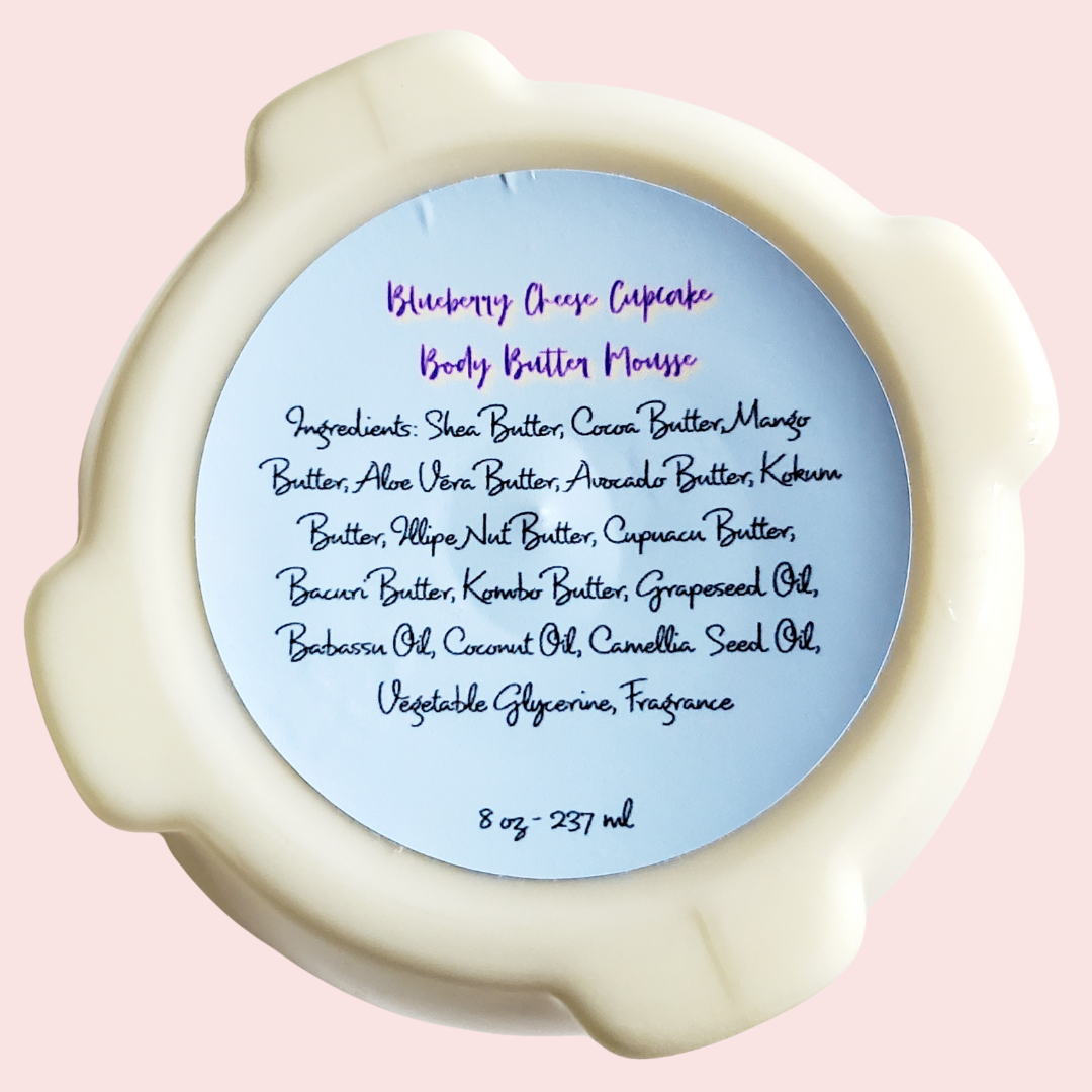 Cupcake Scents-Blueberry Cheese Cupcake Body Butter Mousse