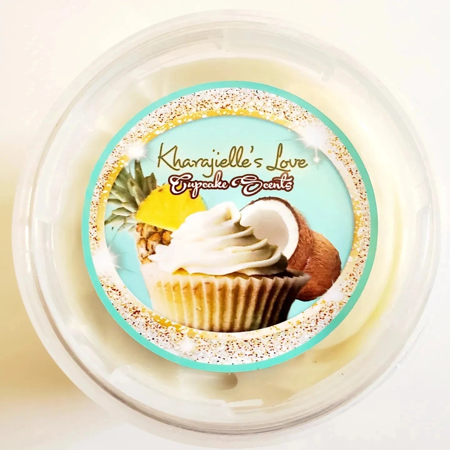 Cupcake Scents-Pineapple Coconut Cupcake Body Butter Mousse