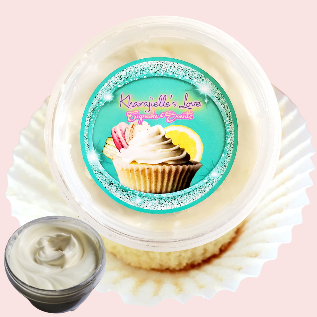Cupcake Scents-Lemon Macaron Cupcake Body Butter Mousse