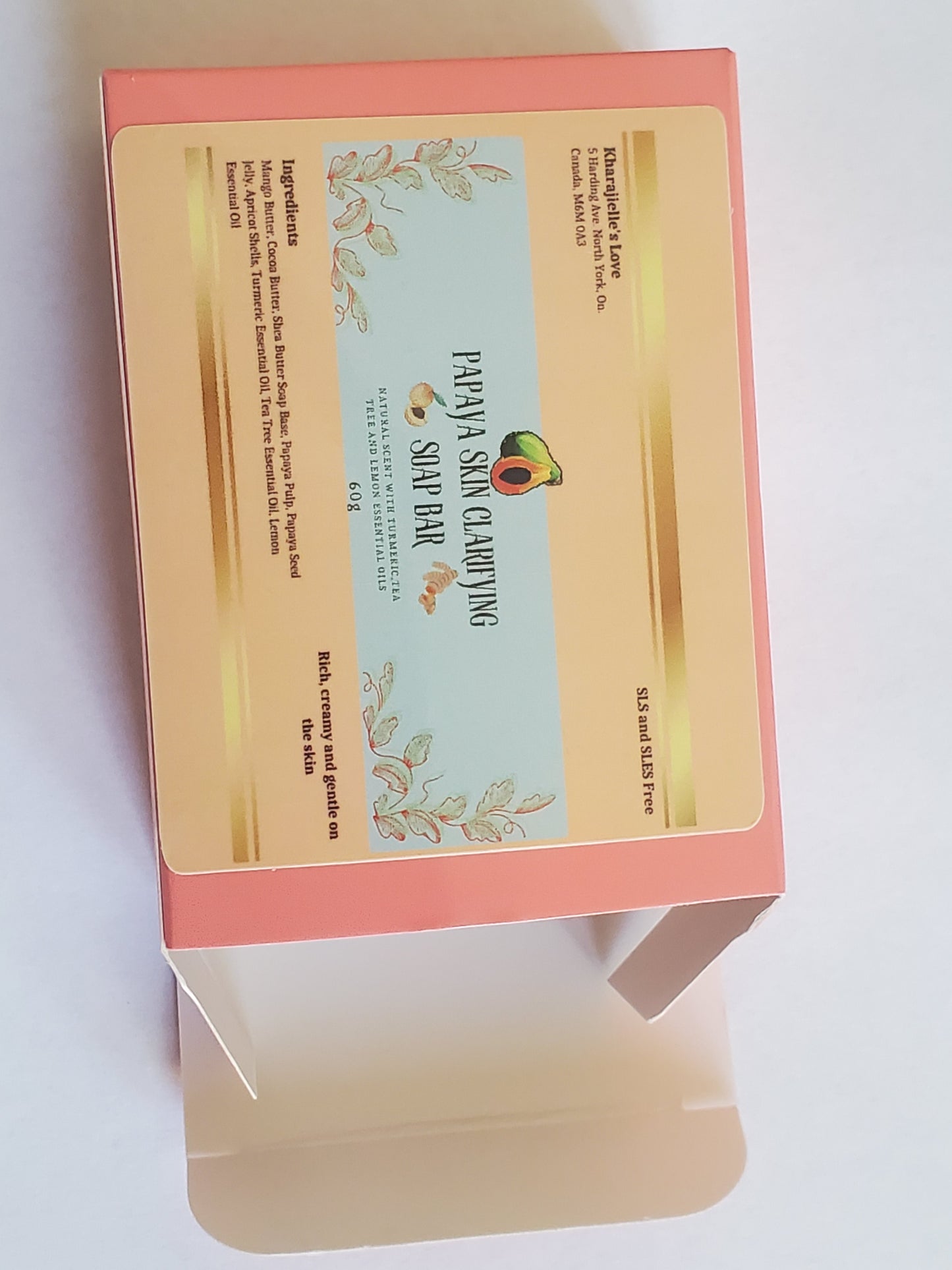 Papaya Skin Clarifying Soap Bar