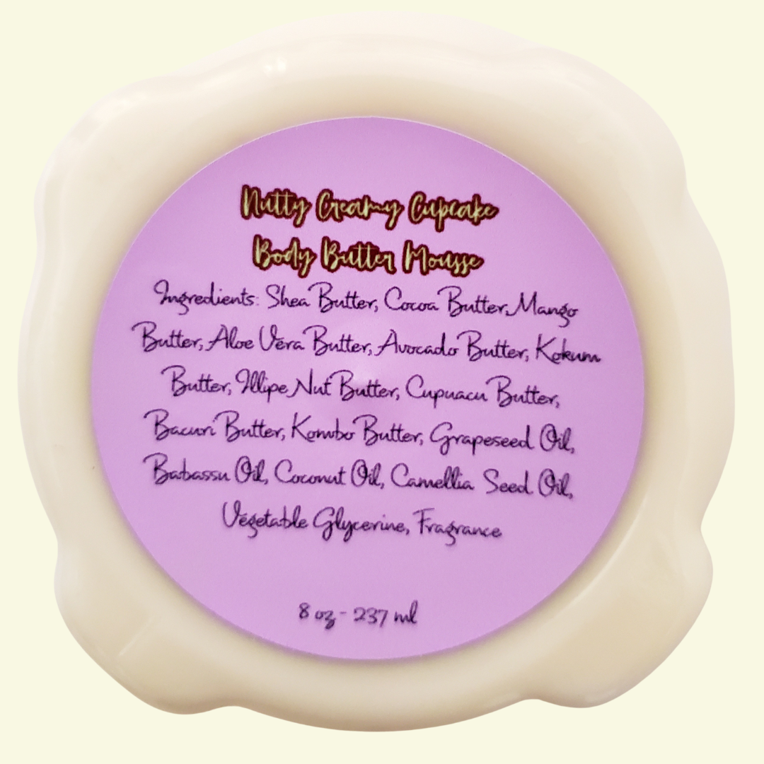 Cupcake Scents-Nutty Creamy Cupcake Body Butter Mousse