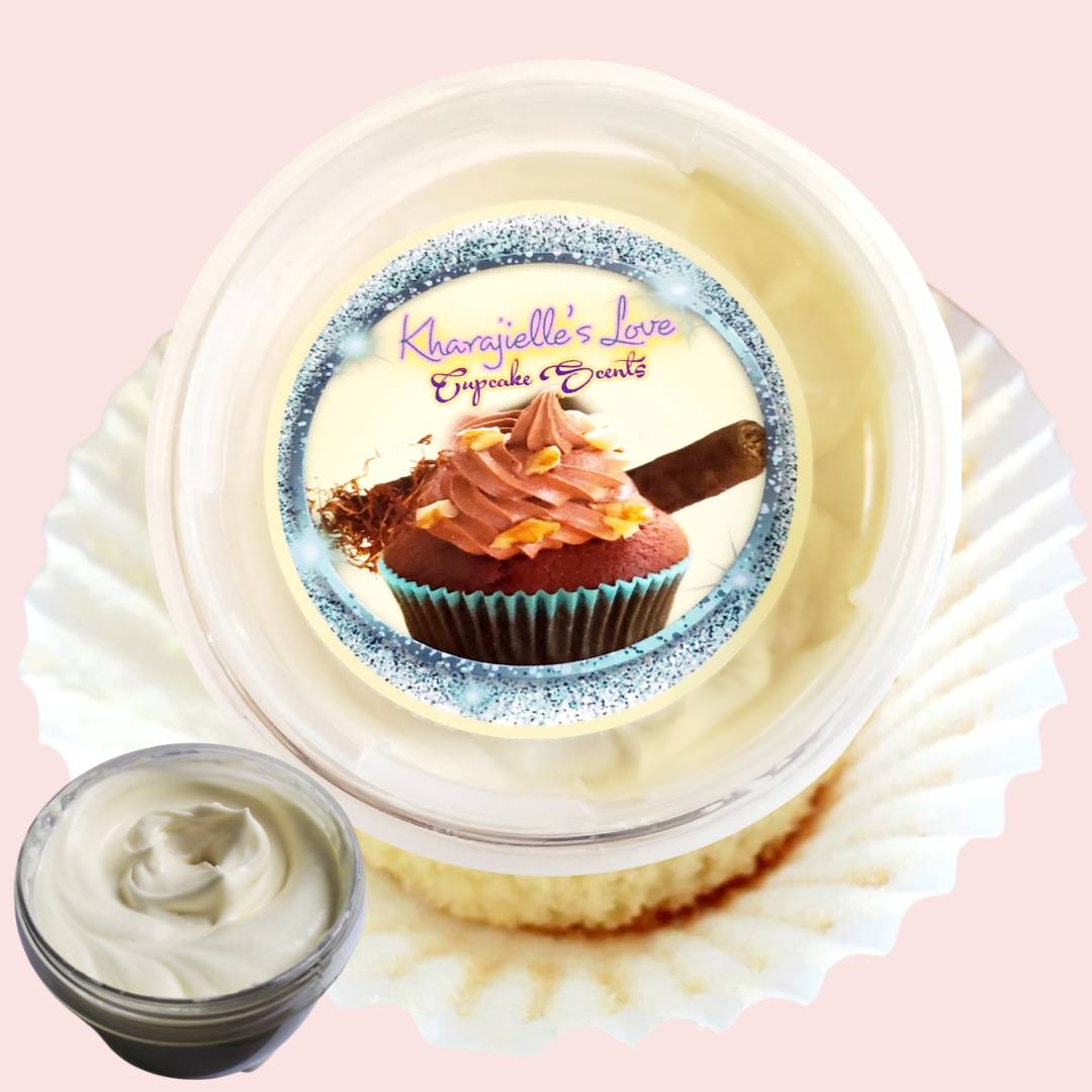 Cupcake Scents-Tobacco N Chocolate Cupcake Body Butter Mousse